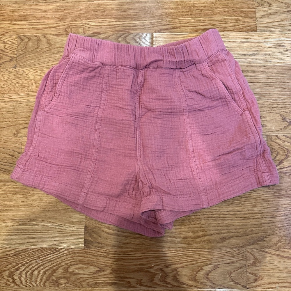 Madewell Easy Pull-On Shorts in Lightspun